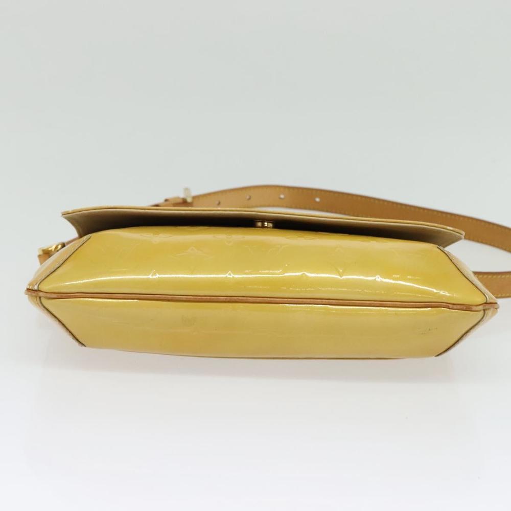 LOUIS VUITTON Monogram Vernis Thompson Street Bag Beige M91301 LV Auth 140666 - Picture 5 of 16